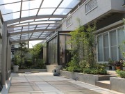 ガーデンルーム　ジーマでお庭を含めたエクステリアリフォーム　埼玉県幸手